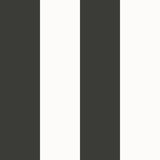 Galerie SS21235 Wide Stripe Black Black Wallpaper
