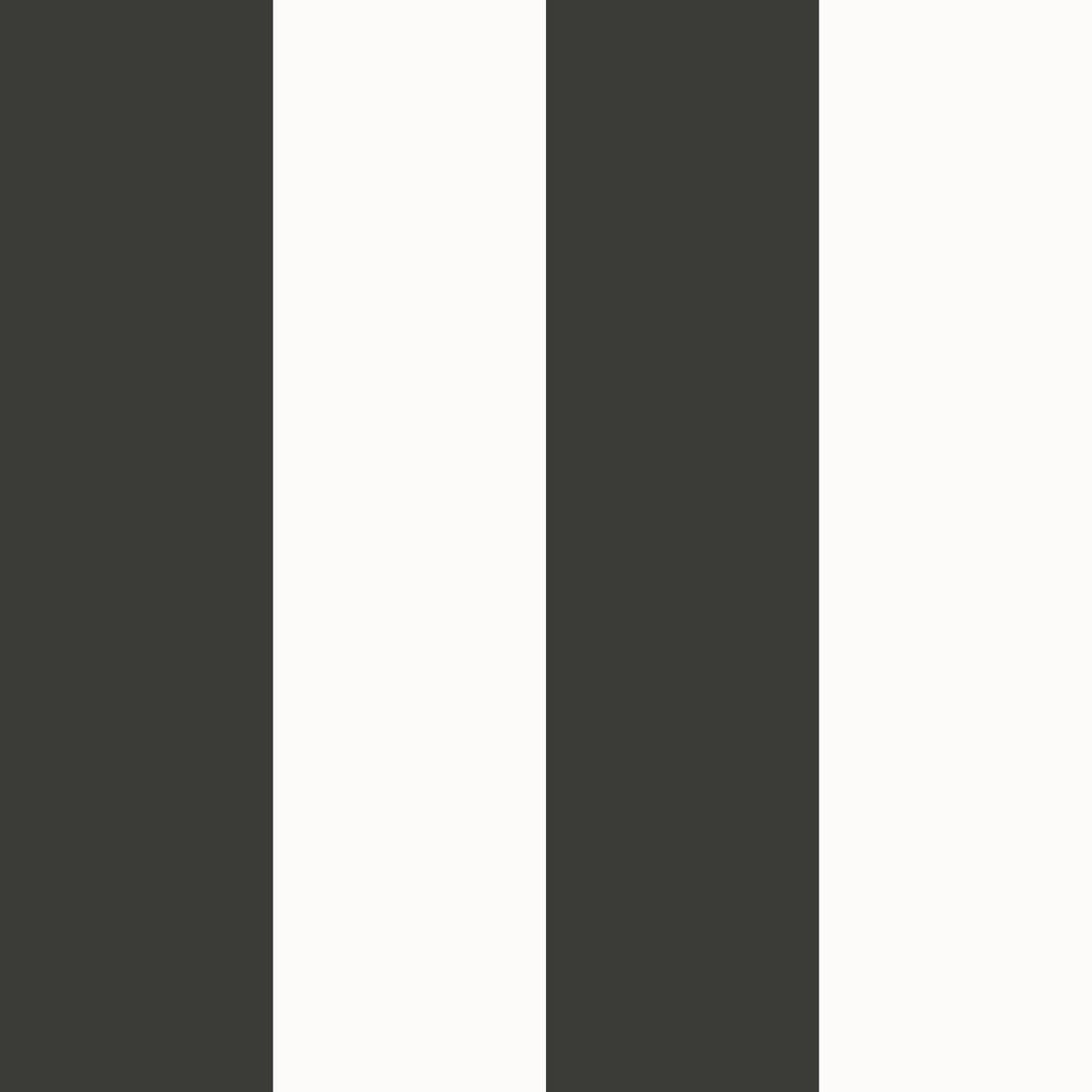 Galerie SS21235 Style Sisters Wide Stripe Black Wallpaper SS21235 Black Wallpaper