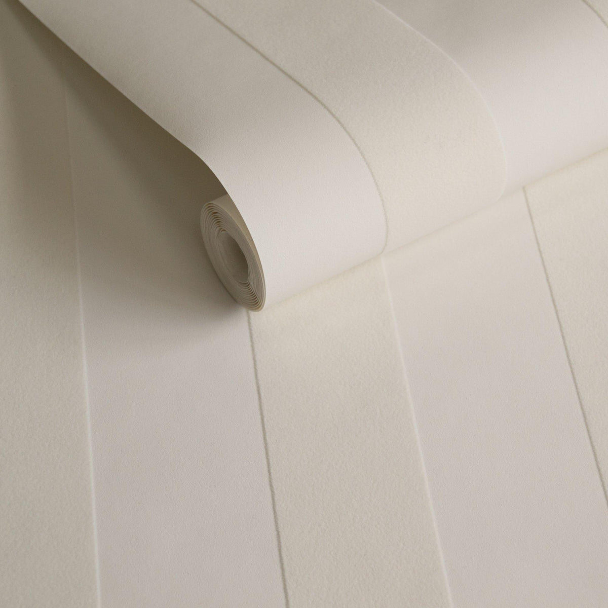 Galerie SS21238 Style Sisters Flock Stripe White White Wallpaper SS21238 White Wallpaper