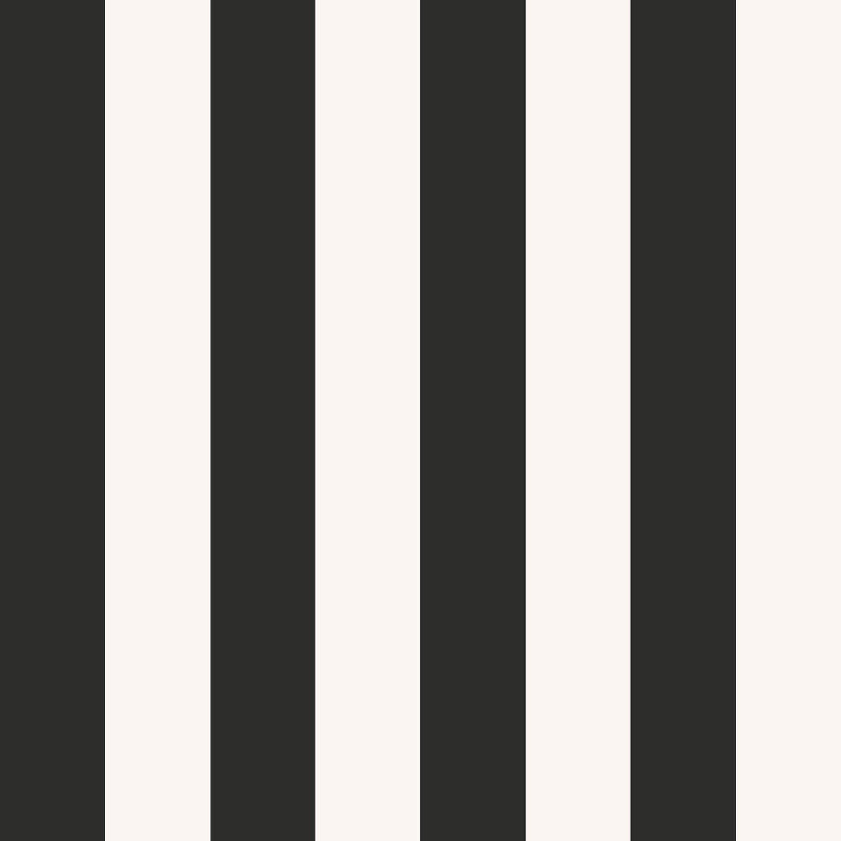 Galerie SS21239 Style Sisters Flock Stripe Black Black Wallpaper SS21239 Black Wallpaper
