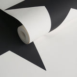 Galerie SS21254 Style Sisters Double Star Black Wallpaper SS21254 Black Wallpaper