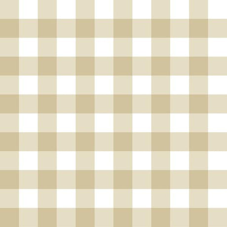Galerie 12377 Check Plaid Beige Wallpaper