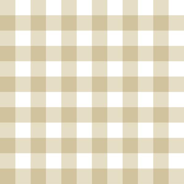 Galerie 12377 Check Plaid Beige Wallpaper