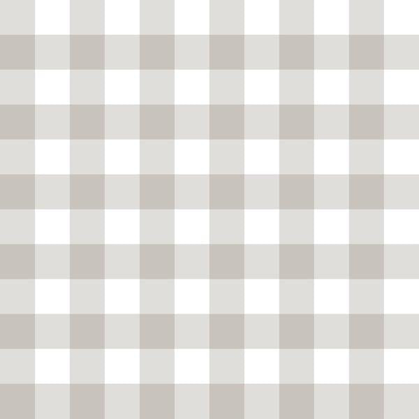 Galerie 12379 Check Plaid Silver Grey Wallpaper