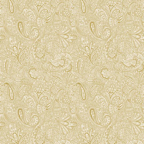 Galerie 11302 Paisley Trellis Gold Wallpaper