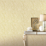 Galerie 11302 Elegance Paisley Trellis Gold Wallpaper 11302 Gold Wallpaper