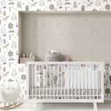 Galerie 14807 Little Explorers 2 Kids Silver Grey Wallpaper 14807 Silver Grey Wallpaper