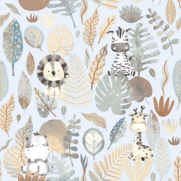 Galerie 14836 Kids Blue Wallpaper