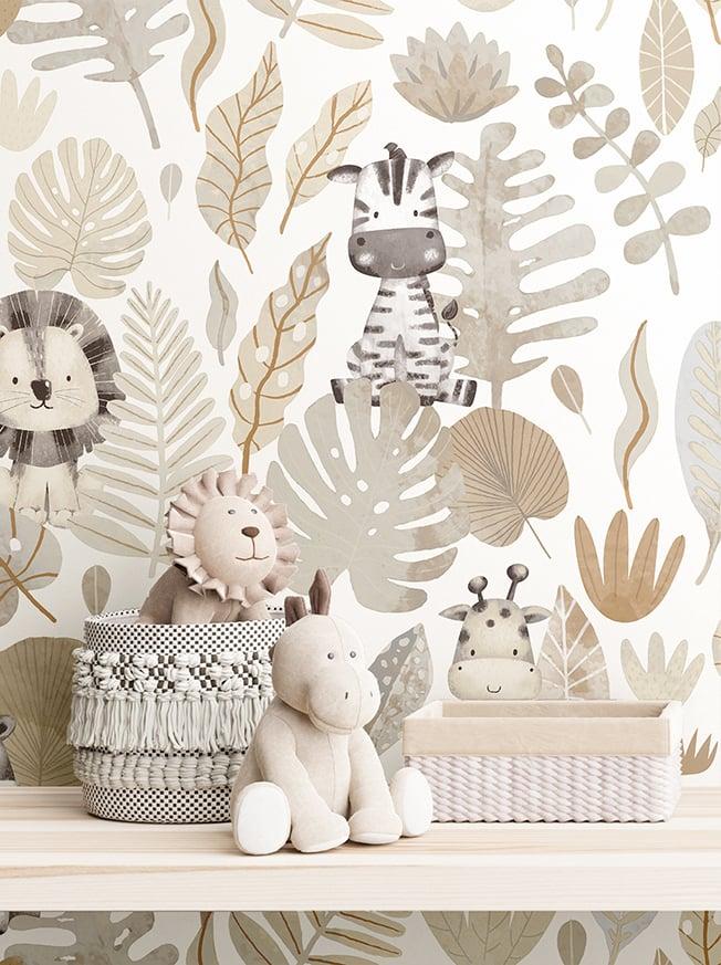 Galerie 14837 Little Explorers 2 Kids Silver Grey Wallpaper 14837 Silver Grey Wallpaper