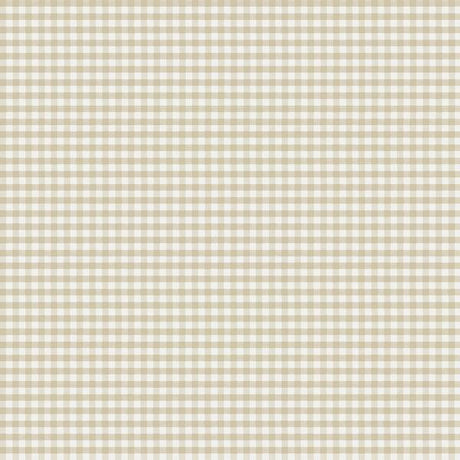 Galerie 14847 Check Plaid Beige Wallpaper