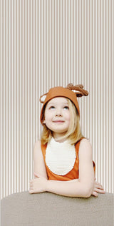 Galerie 14867 Little Explorers 2 Stripe Beige Wallpaper 14867 Beige Wallpaper