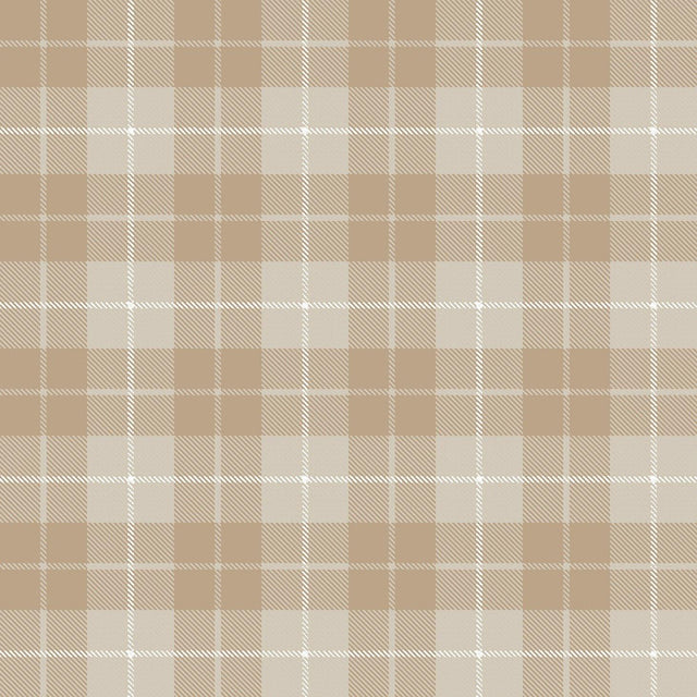 Galerie 14872 Little Explorers 2 Check Plaid Beige Wallpaper 14872 Beige Wallpaper