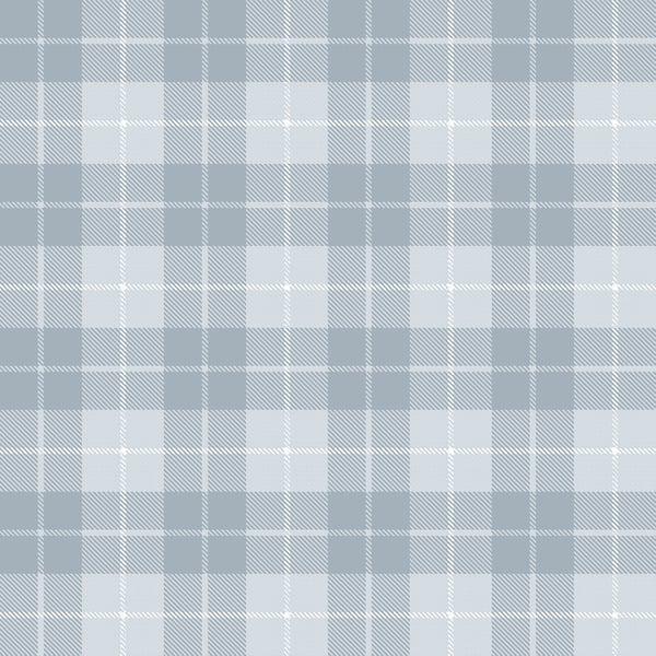 Galerie 14873 Check Plaid Blue Wallpaper