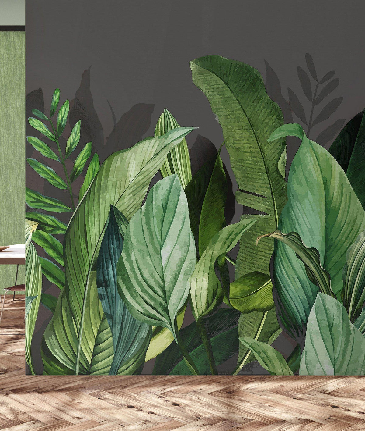 Galerie 18002 Tropical Tropical Forest Green Mural 18002 Green Mural