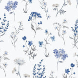 Galerie 1901-1 BOTANICAL Blue Wallpaper