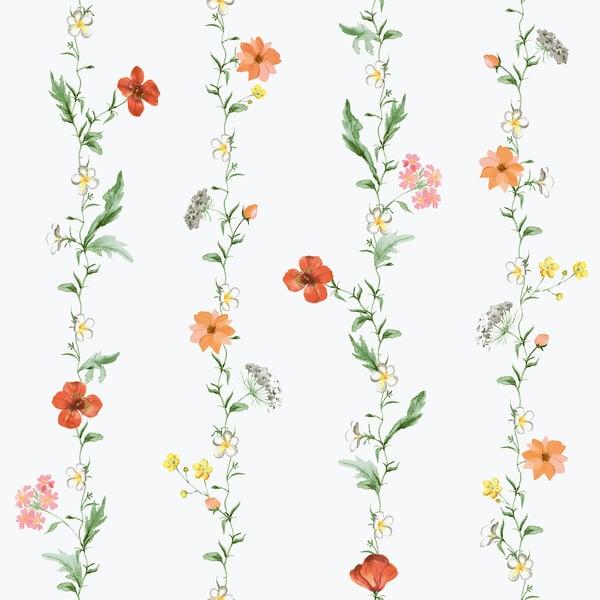 Galerie 1902-4 VERTICAL GARDEN Red Wallpaper