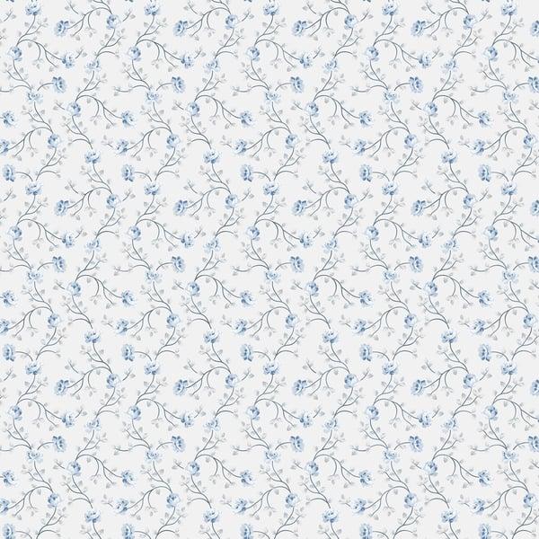 Galerie 1905-2 PETIT FLOWERS Blue Wallpaper