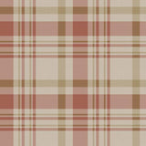 Galerie 1906-4 PLAID Red Wallpaper