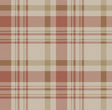 Galerie 1906-4 Spring Blossom Plaid Red Wallpaper 1906-4 Red Wallpaper