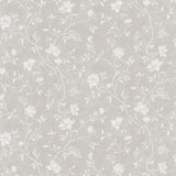 Galerie 1907-2 Spring Blossom Magnolia Silver Grey Wallpaper 1907-2 Silver Grey Wallpaper