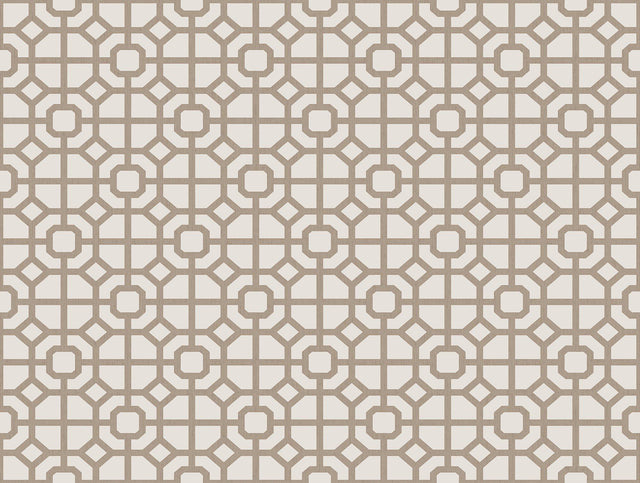 Galerie 1908-4 Spring Blossom Lattice Beige Wallpaper 1908-4 Beige Wallpaper