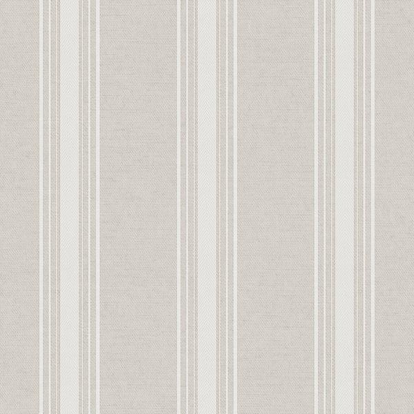 Galerie 1909-3 STRIPES Silver Grey Wallpaper