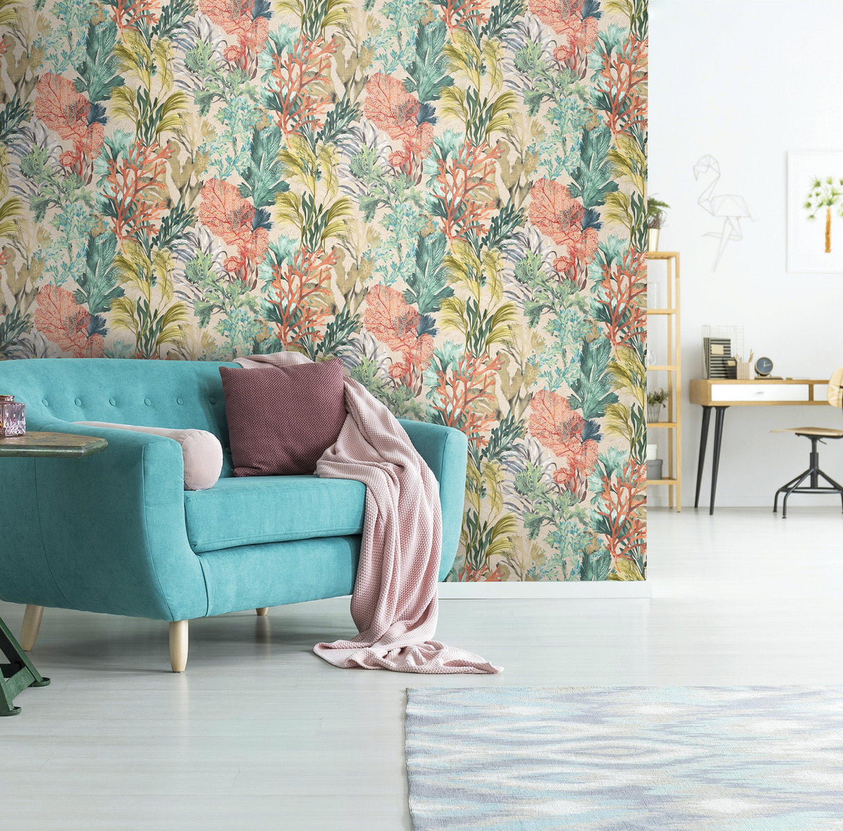 Galerie 26734 Tropical Bora Bora Multi-coloured Wallpaper 26734 Multi-coloured Wallpaper
