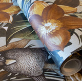 Galerie 26748 Tropical Palau Bronze Brown Wallpaper 26748 Bronze Brown Wallpaper