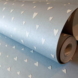 Galerie 26819 Great Kids Hearts Silver Grey Wallpaper 26819 Silver Grey Wallpaper