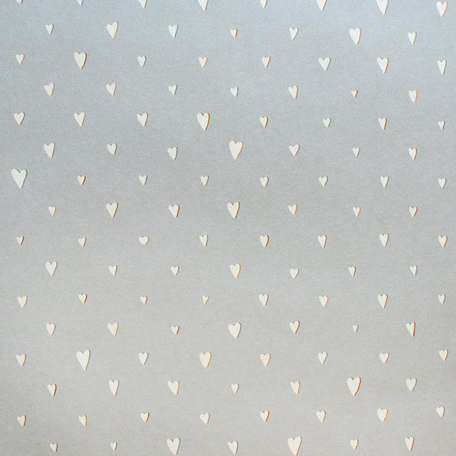 Galerie 26819 Great Kids Hearts Silver Grey Wallpaper 26819 Silver Grey Wallpaper