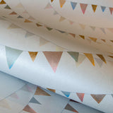 Galerie 26824 Great Kids Garland Silver Grey Wallpaper 26824 Silver Grey Wallpaper
