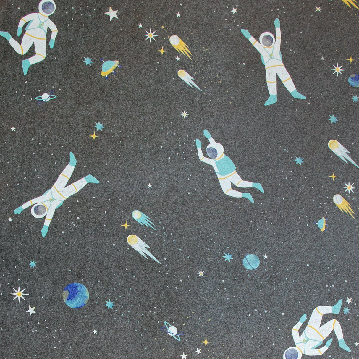 Galerie 26833 Great Kids Super Space Silver Grey Wallpaper 26833 Silver Grey Wallpaper