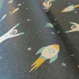 Galerie 26833 Great Kids Super Space Silver Grey Wallpaper 26833 Silver Grey Wallpaper