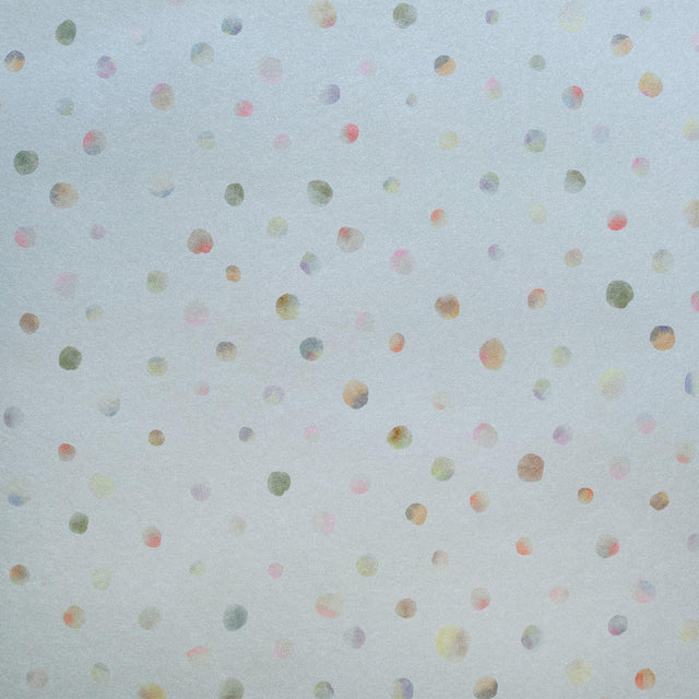 Galerie 26837 Great Kids Watercolor Dots Silver Grey Wallpaper 26837 Silver Grey Wallpaper