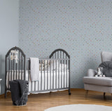Galerie 26837 Great Kids Watercolor Dots Silver Grey Wallpaper 26837 Silver Grey Wallpaper
