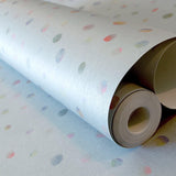 Galerie 26837 Great Kids Watercolor Dots Silver Grey Wallpaper 26837 Silver Grey Wallpaper