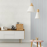 Galerie 26847 Great Kids Stripes Silver Grey Wallpaper 26847 Silver Grey Wallpaper