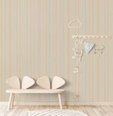 Galerie 26849 Great Kids Stripes Beige Wallpaper 26849 Beige Wallpaper