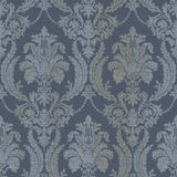 Galerie 28809 Italian Style Damasco Thema Blue Wallpaper 28809 Blue Wallpaper