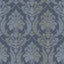Galerie 28809 Italian Style Damasco Thema Blue Wallpaper 28809 Blue Wallpaper