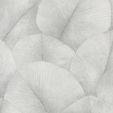 Galerie 34509 Palm Leaf Silver Grey Wallpaper