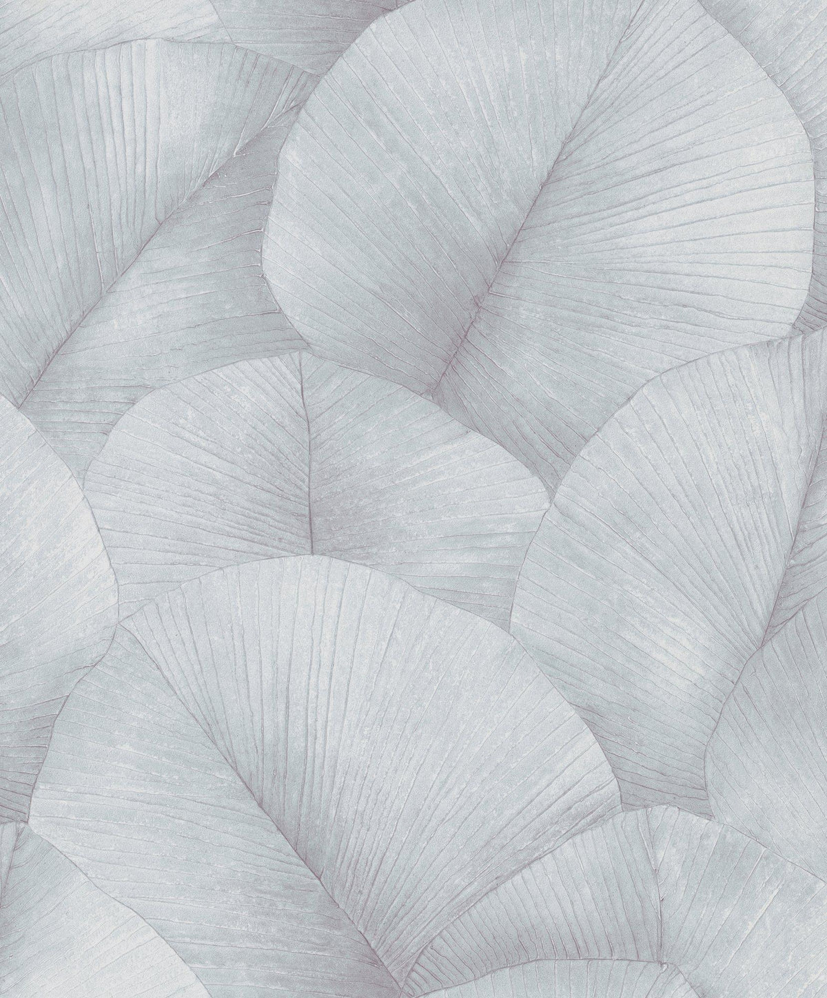 Galerie 34512 Kumano Palm Leaf Silver Grey Wallpaper 34512 Silver Grey Wallpaper