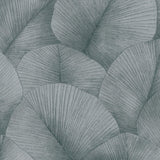 Galerie 34514 Kumano Palm Leaf Silver Grey Wallpaper 34514 Silver Grey Wallpaper