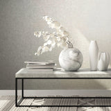 Galerie 34519 Kumano Plaster Silver Grey Wallpaper 34519 Silver Grey Wallpaper