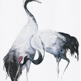 Galerie 34596 Painted Crane Mural White Mural