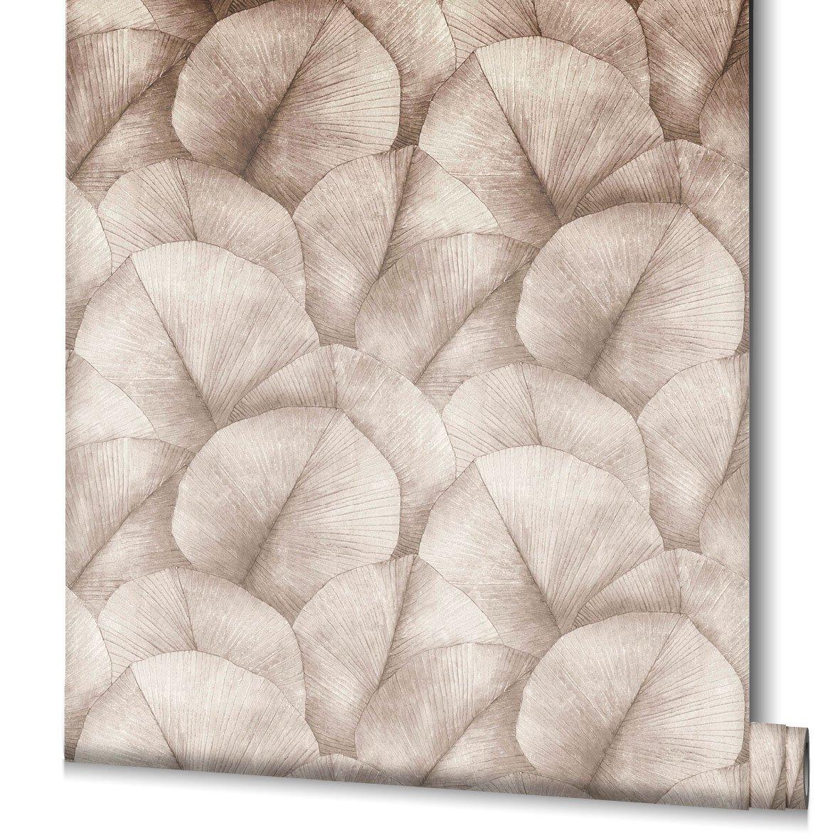 Galerie 34599 Kumano Repeatable Palm Leaf Beige Mural 34599 Beige Mural