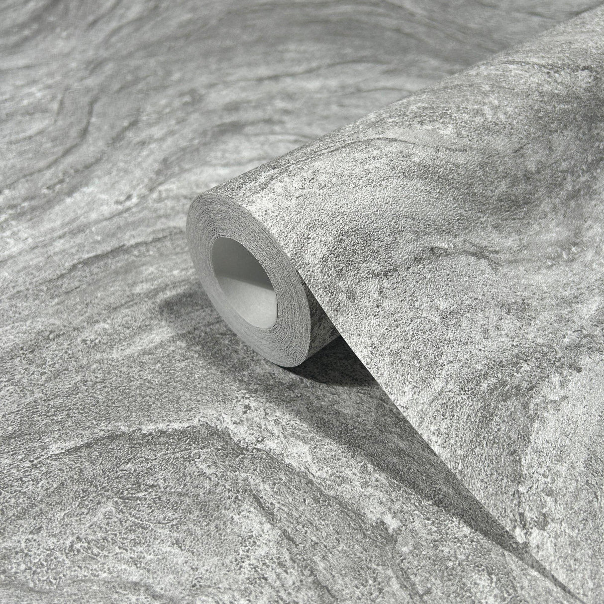 Galerie 45758 The Bricks And More Marble optic Silver Grey Wallpaper 45758 Silver Grey Wallpaper
