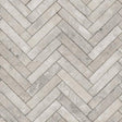 Galerie 45762 Brick Herringbone Silver Grey Wallpaper