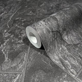 Galerie 45765 The Bricks And More Tile optic Silver Grey Wallpaper 45765 Silver Grey Wallpaper