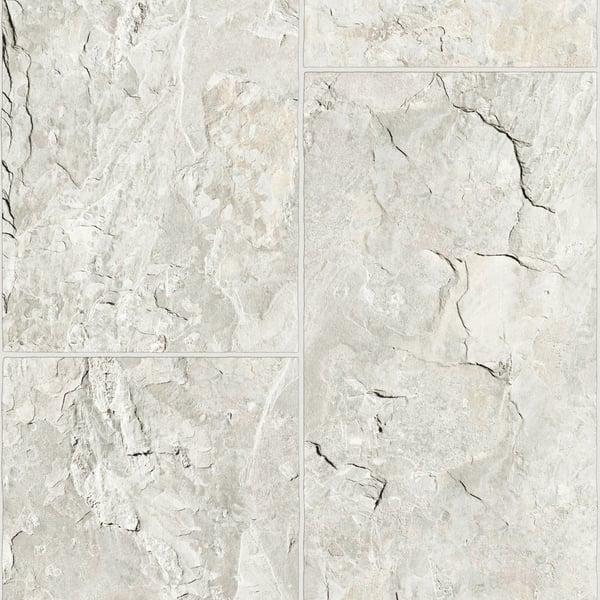 Galerie 45767 Tile optic Silver Grey Wallpaper